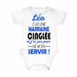 Marraine-cinglee-body-bleu-prenom