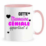 Marraine-geniale-mug-rose-prenom