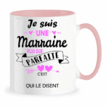 Marraine-plus-que-parfaite-mug-rose-prenom